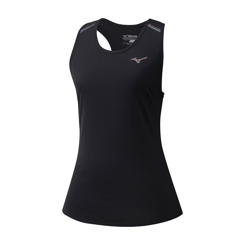 Canotta Mizuno Running Solarcut Donna - Nere - 14659-BASI